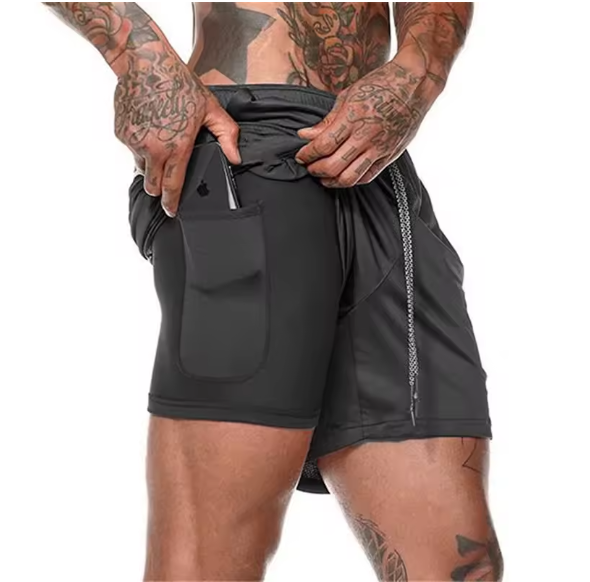 Comfort-Fit Compression Shorts