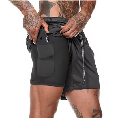 Comfort-Fit Compression Shorts