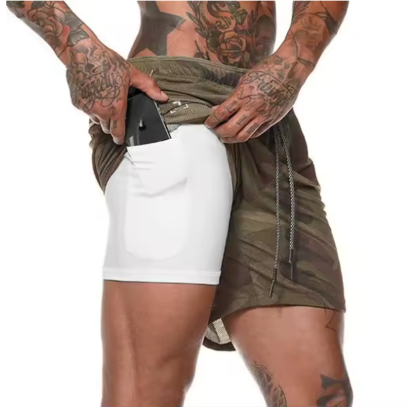Comfort-Fit Compression Shorts