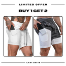 Comfort-Fit Compression Shorts - BUY 1 GET 2