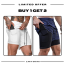 Comfort-Fit Compression Shorts - BUY 1 GET 2