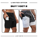 Comfort-Fit Compression Shorts - BUY 1 GET 2