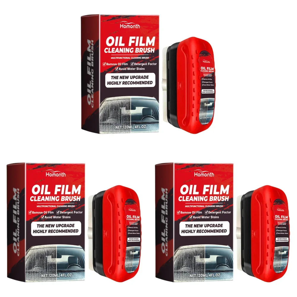 Escova para limpeza de películas de óleo automóvel - ÚLTIMO DIA DE DESCONTO: 51% 🔥 